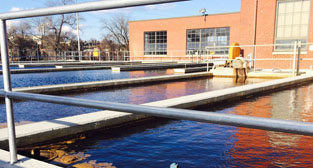 Water treatment plant file photo